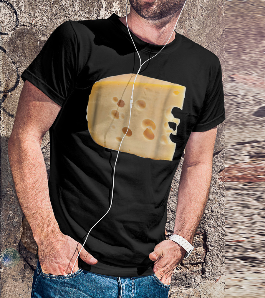 Swiss Cheese Slice T-Shirt