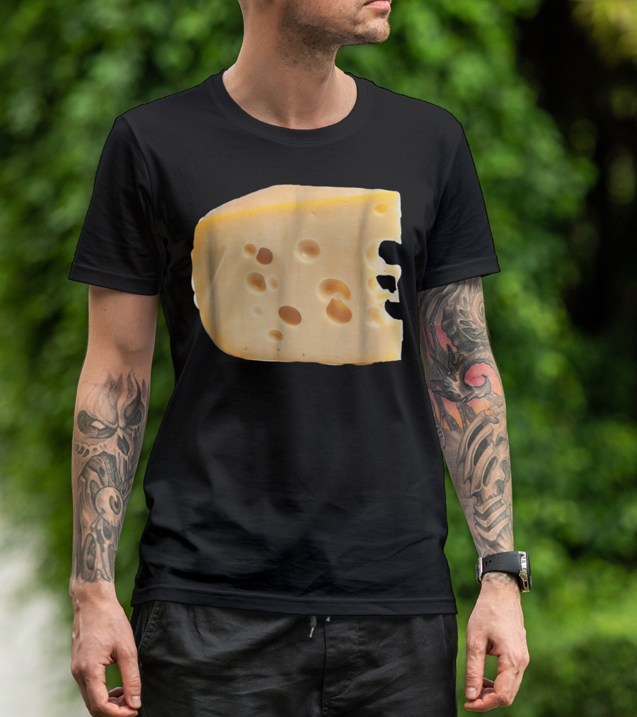 Swiss Cheese Slice T-Shirt