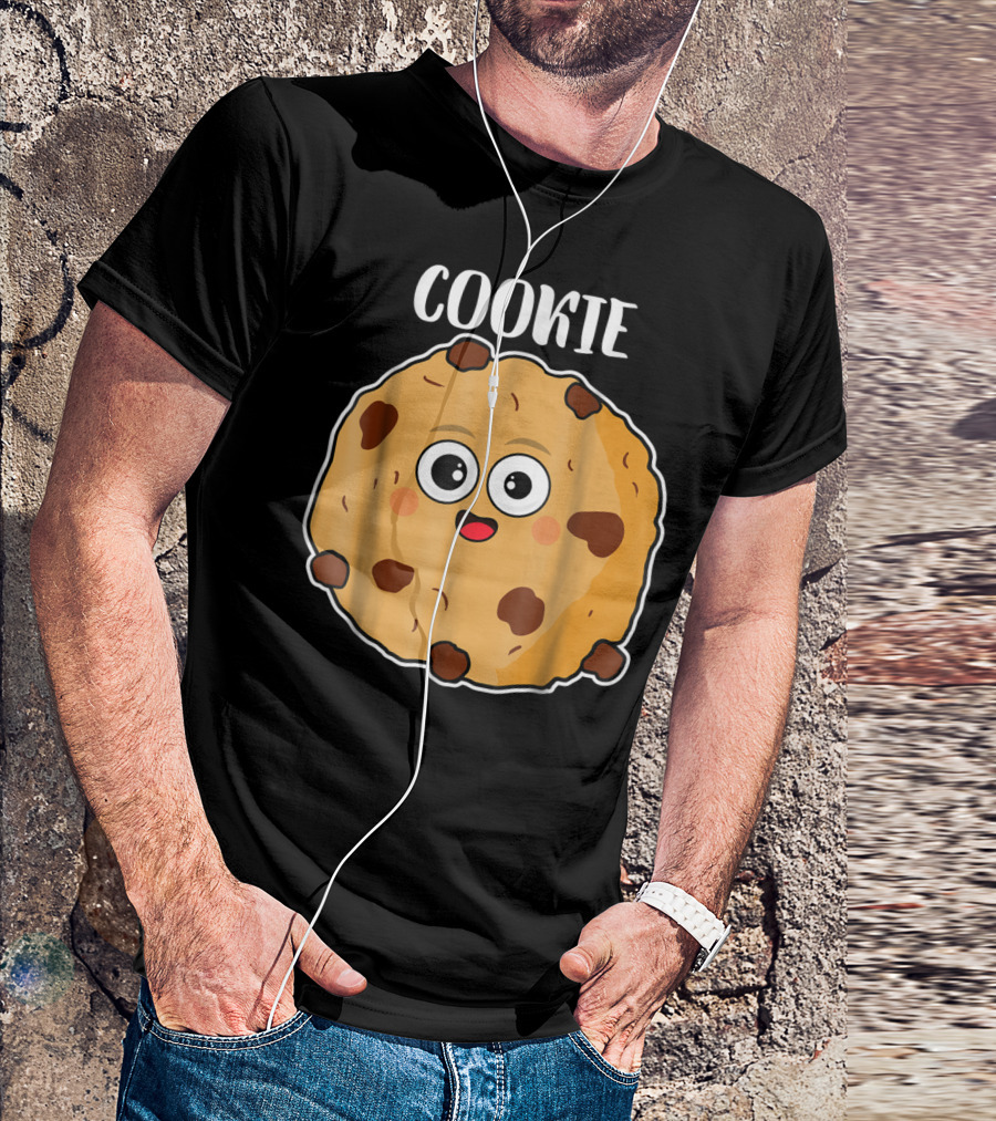 Funny Cookie Costume For Halloween Pair T-Shirt