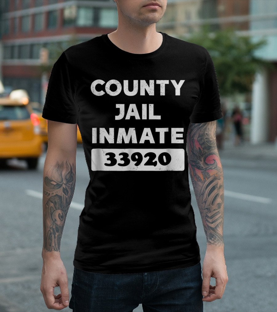 County Jail Inmate 33920 T-Shirt