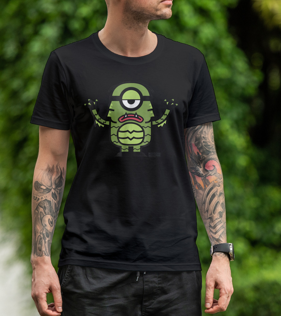 Minion Monsters Halloween Sea Creature Despicable Me T-Shirt
