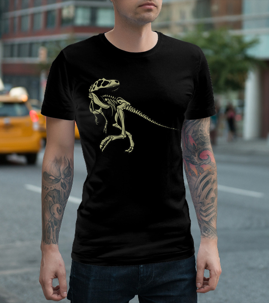 Dinosaur Rex Skeleton Cool T-Shirt