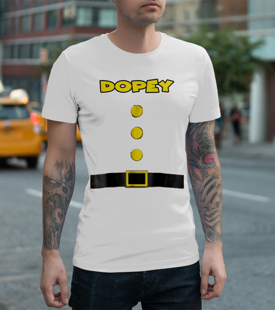 Dopey Dwarf Costume Shirt Halloween T-Shirt