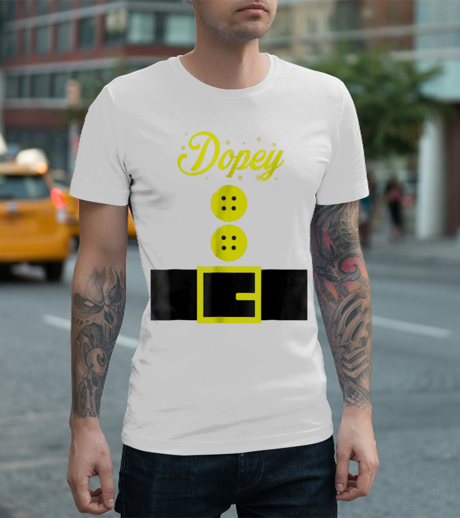 Dopey Dwarf Halloween Costume Matching Group T-Shirt