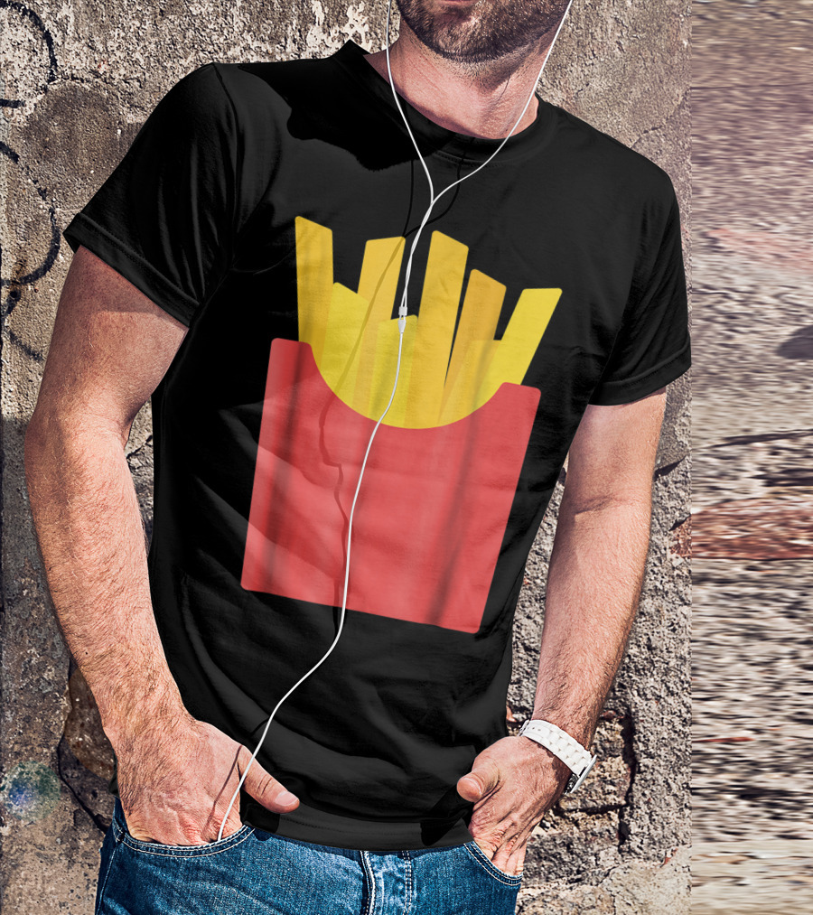 French Fries Costume Halloween T-Shirt