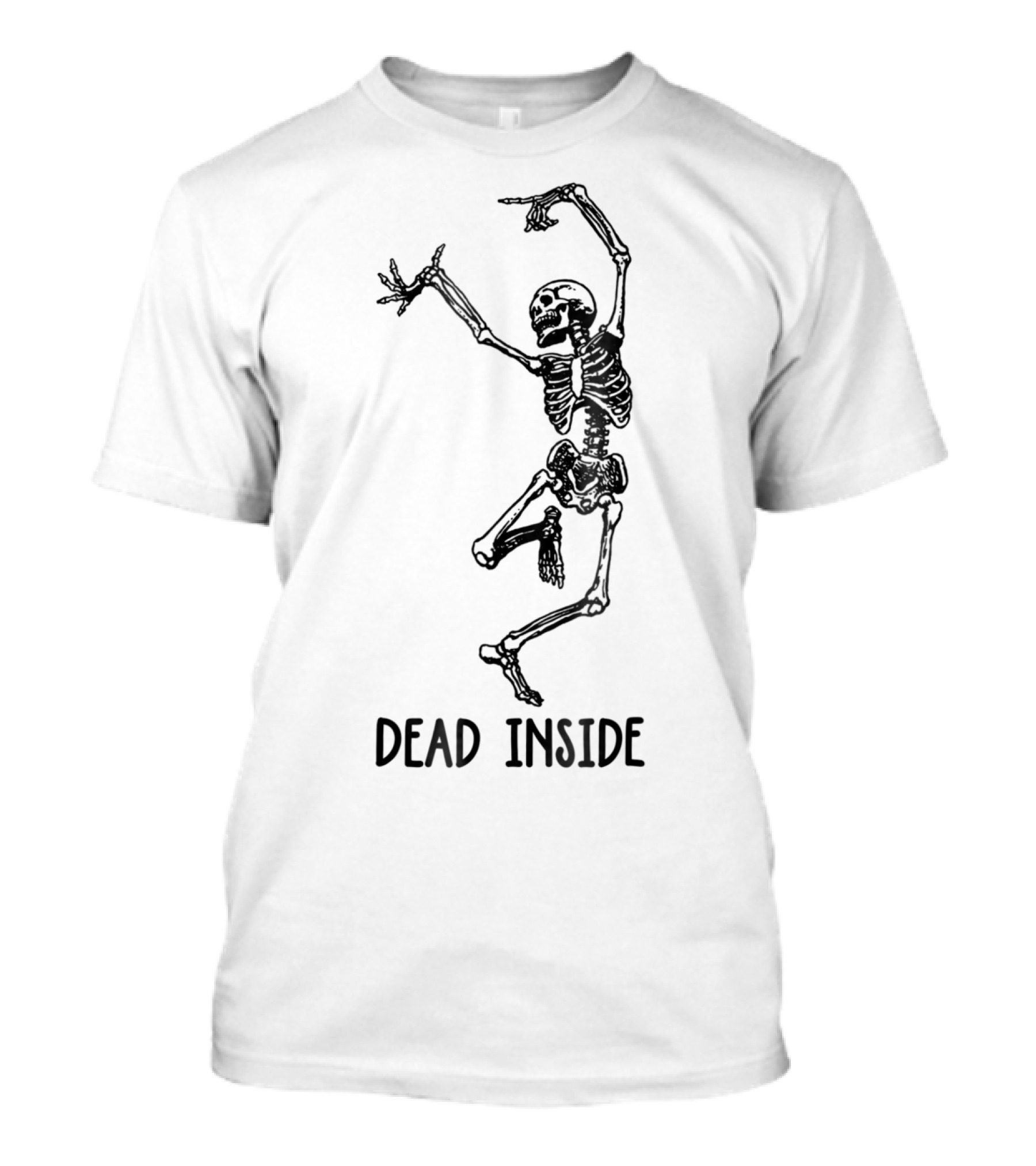 Dead Inside Dancing Skeleton T-Shirt
