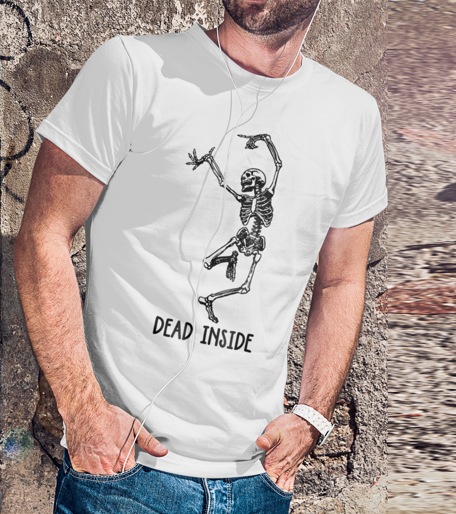 Dead Inside Dancing Skeleton T-Shirt