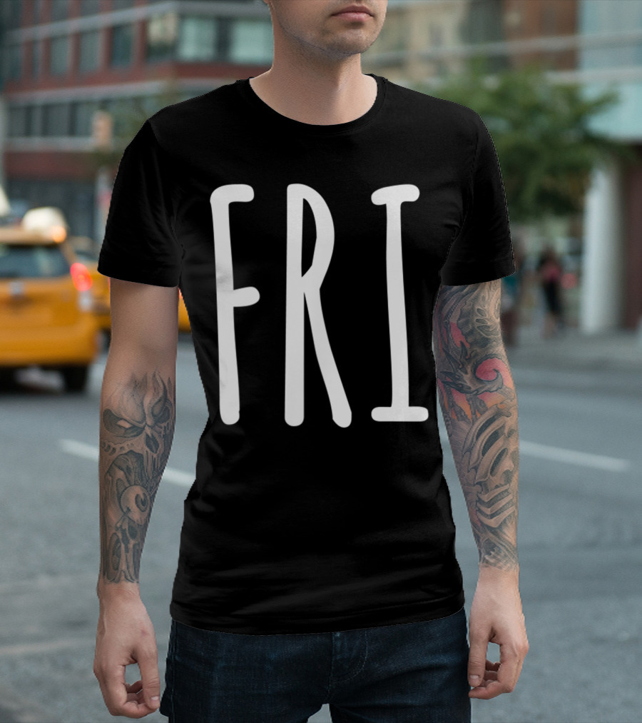 Friday Halloween Costume Group Mon Tue Sun Fri T-Shirt