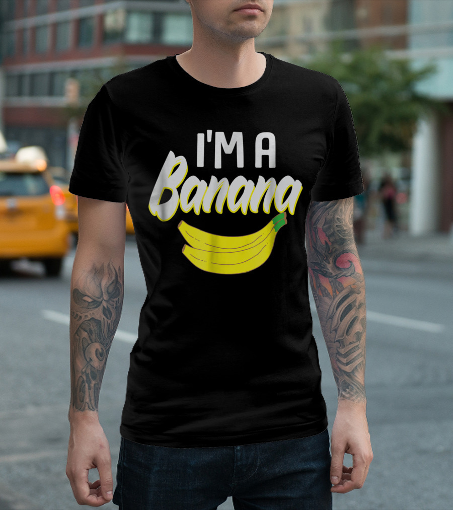 I'm A Banana Funny Halloween Costume T-Shirt