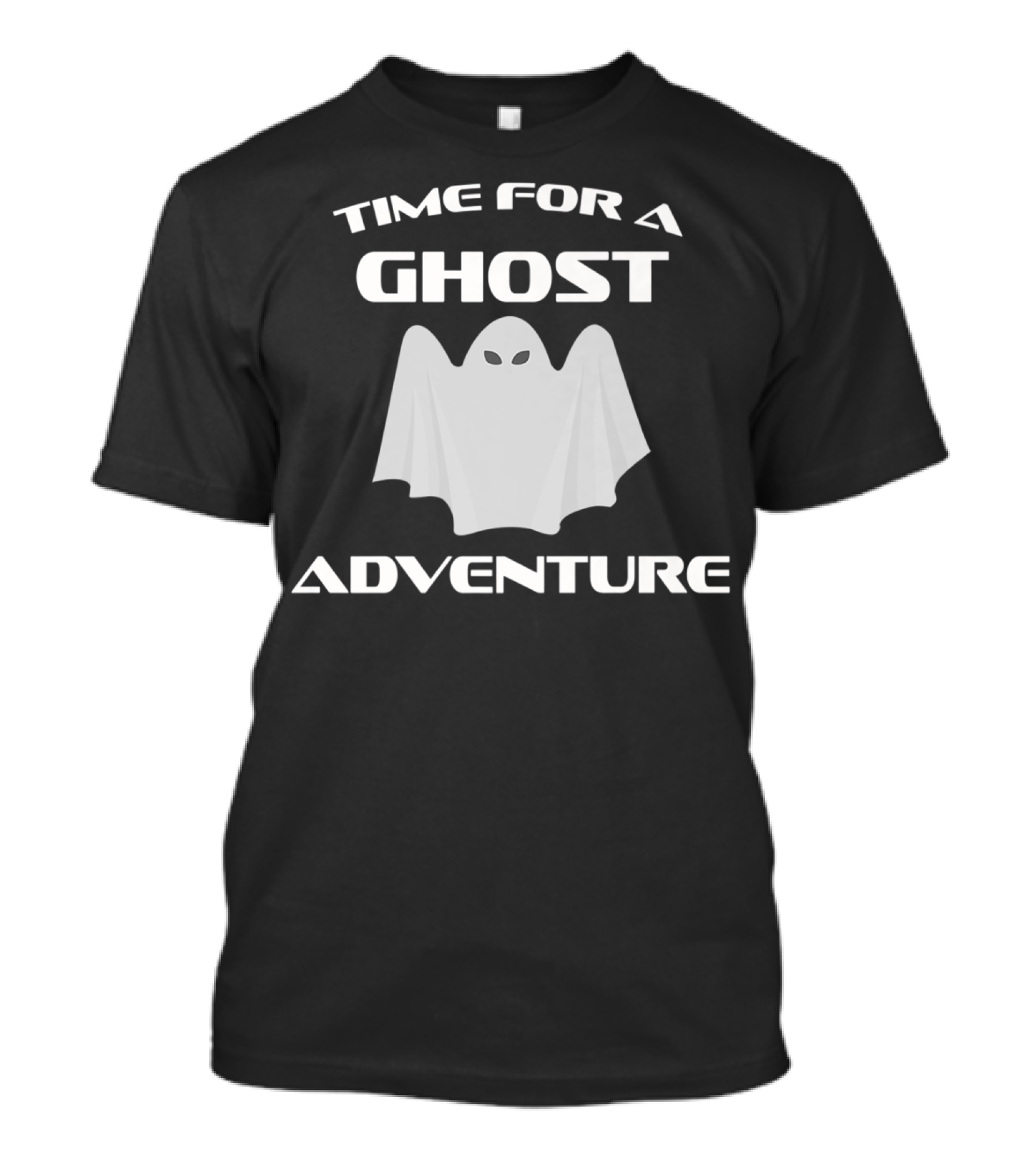 Time For A Ghost Adventure Fun Halloween T-Shirt