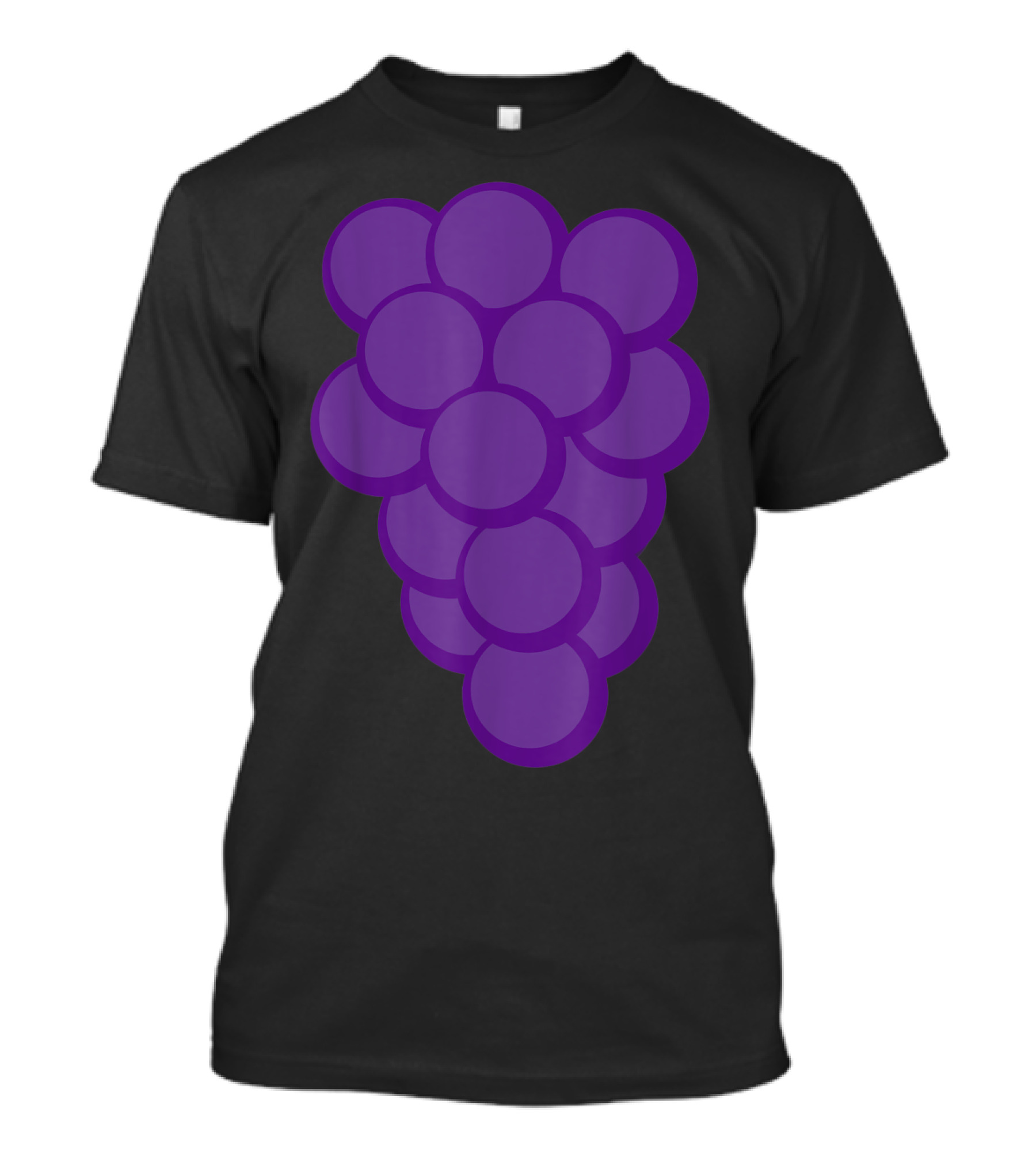 Grapes Funny Fruit Red Wine Halloween Drinking Costume T-Shirt
