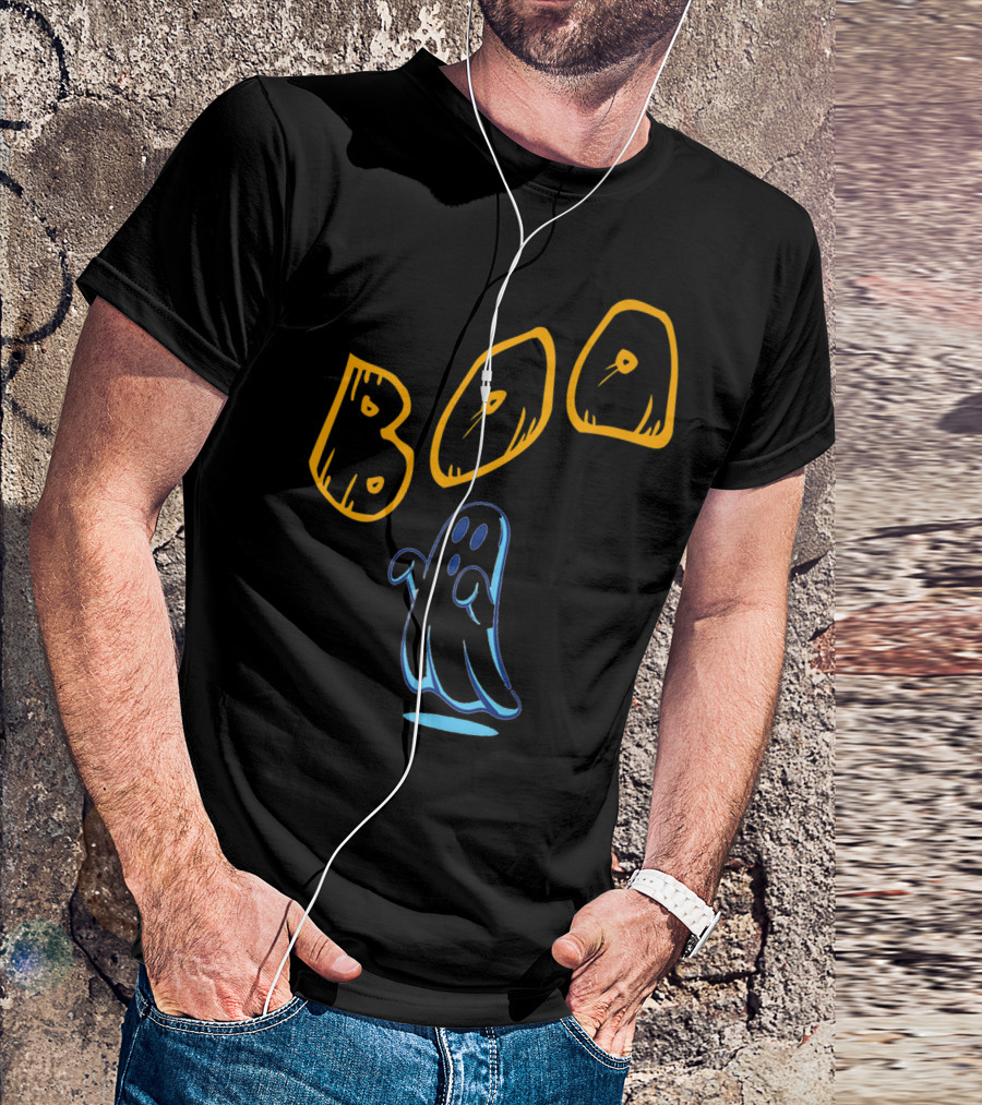 Boo Halloween Ghost T-Shirt