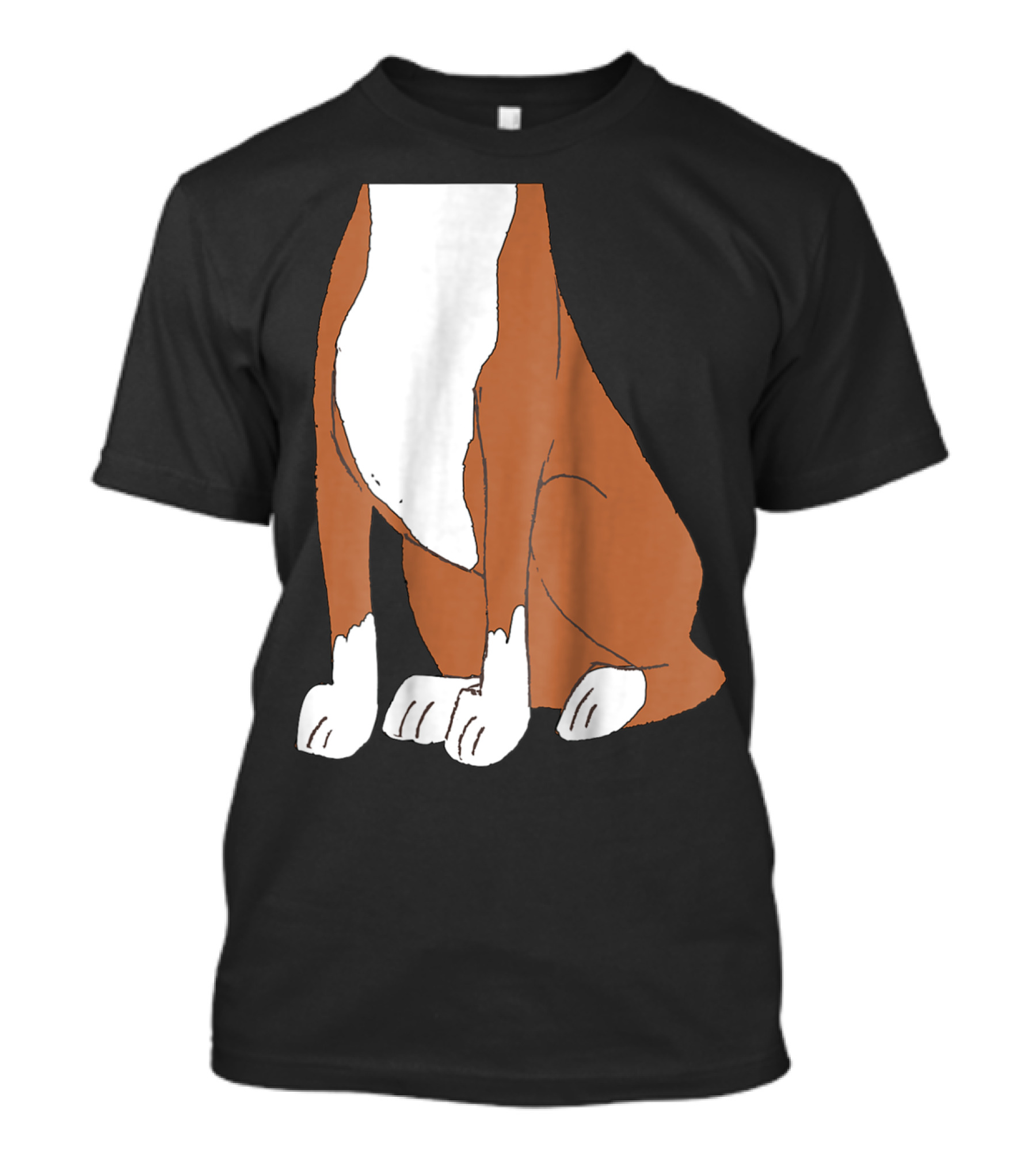 Halloween Boxer Dog Breed Body T-Shirt