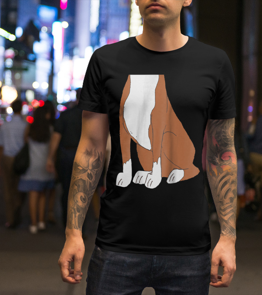 Halloween Boxer Dog Breed Body T-Shirt