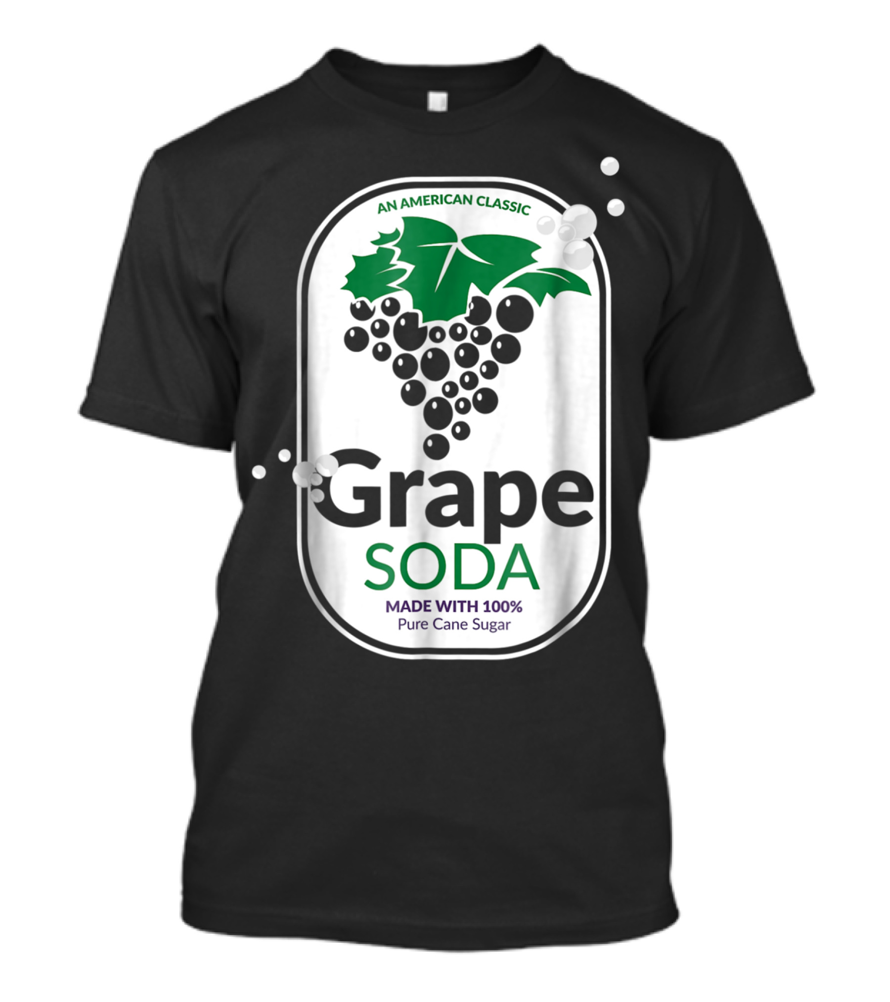 Halloween Group Costume An American Classic Grape Soda Made With 100% Pure Cane Sugar T-Shirt