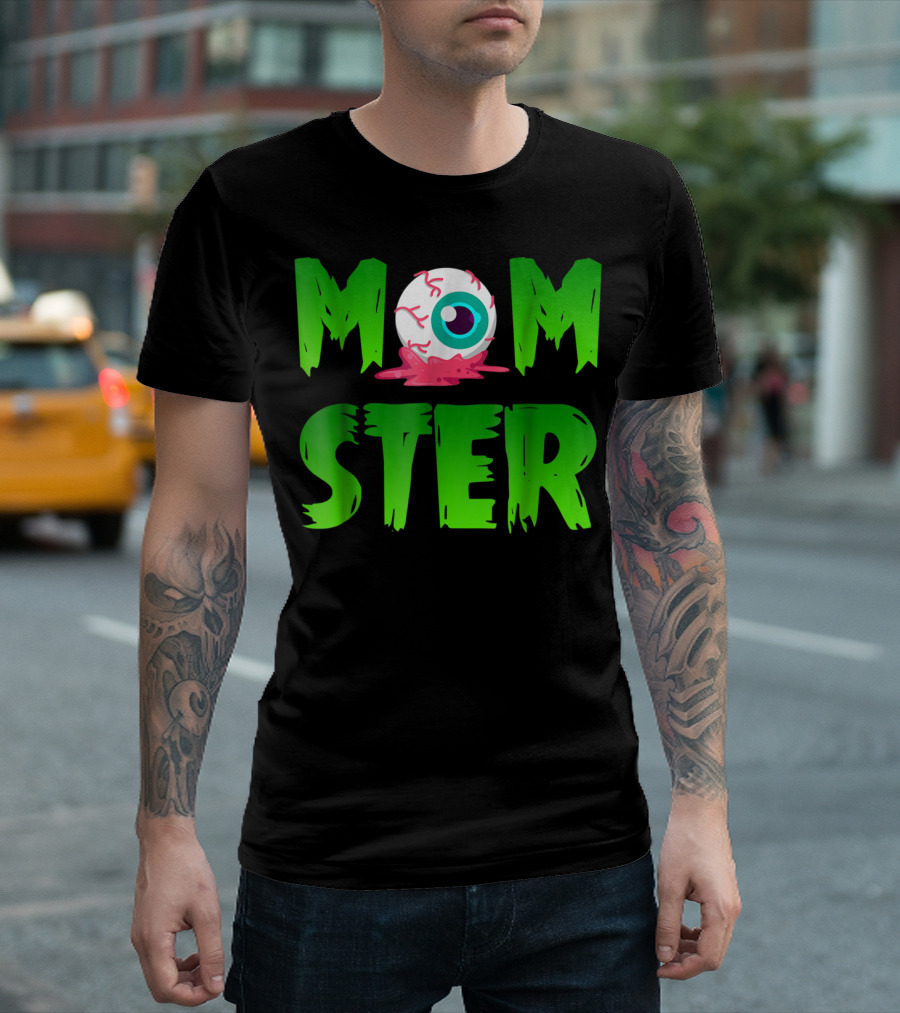 Halloween Momster Eyeball Monster T-Shirt