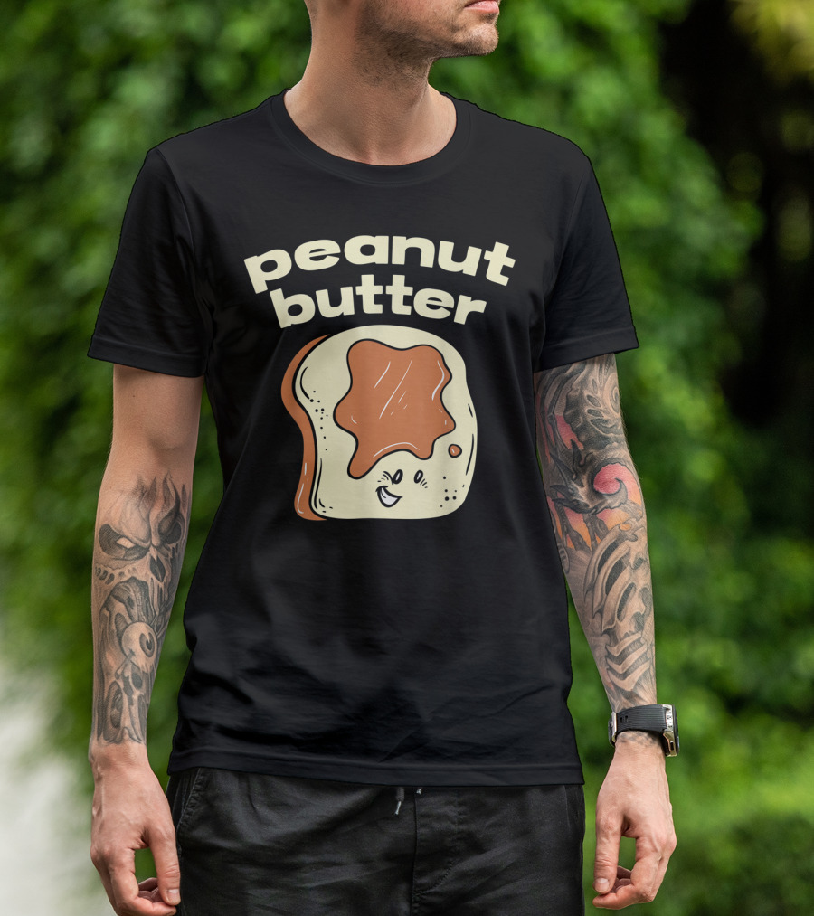 Peanut Butter Halloween Bread Couple T-Shirt