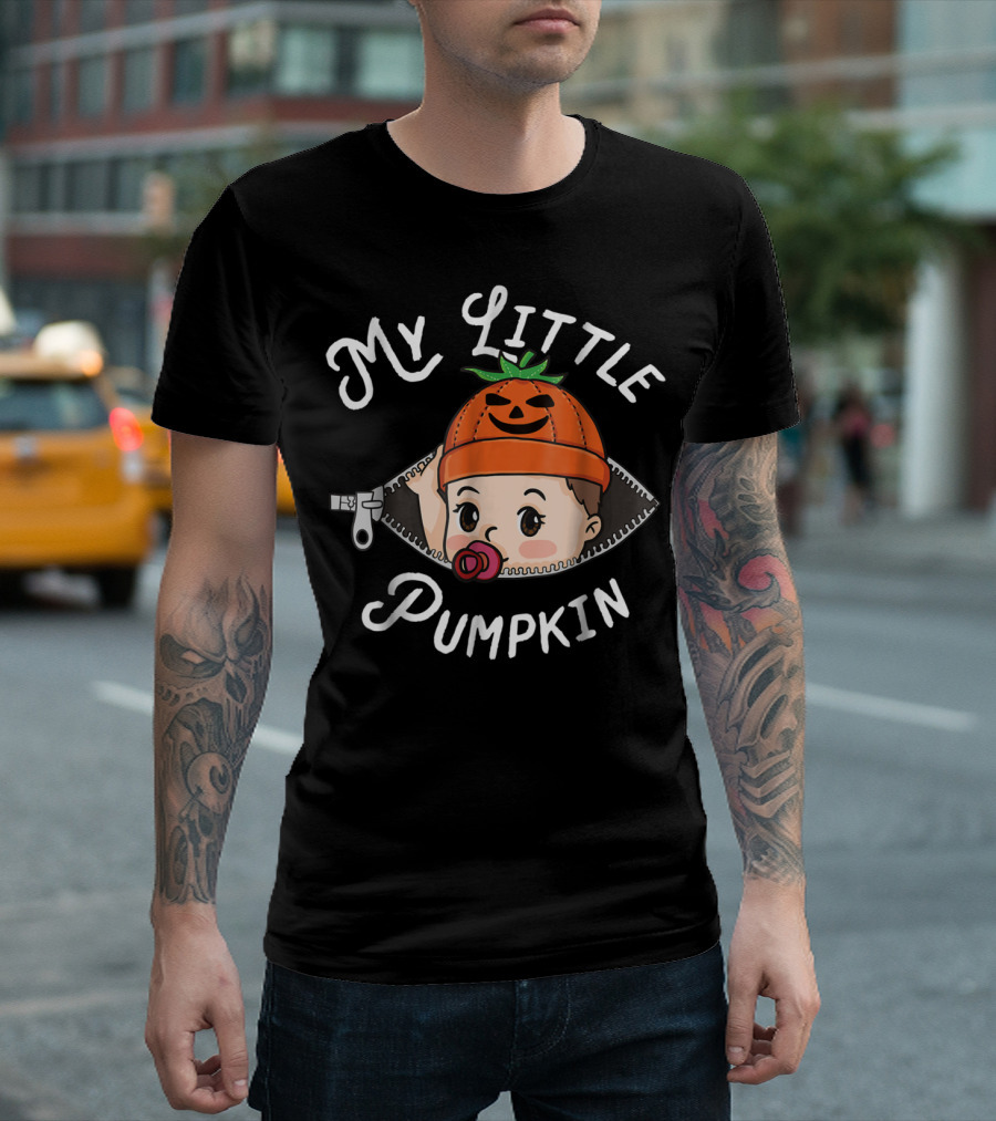 Halloween Pregnancy My Little Pumpkin T-Shirt