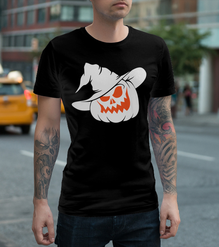 Halloween Pumpkin Witch Jackolantern T-Shirt