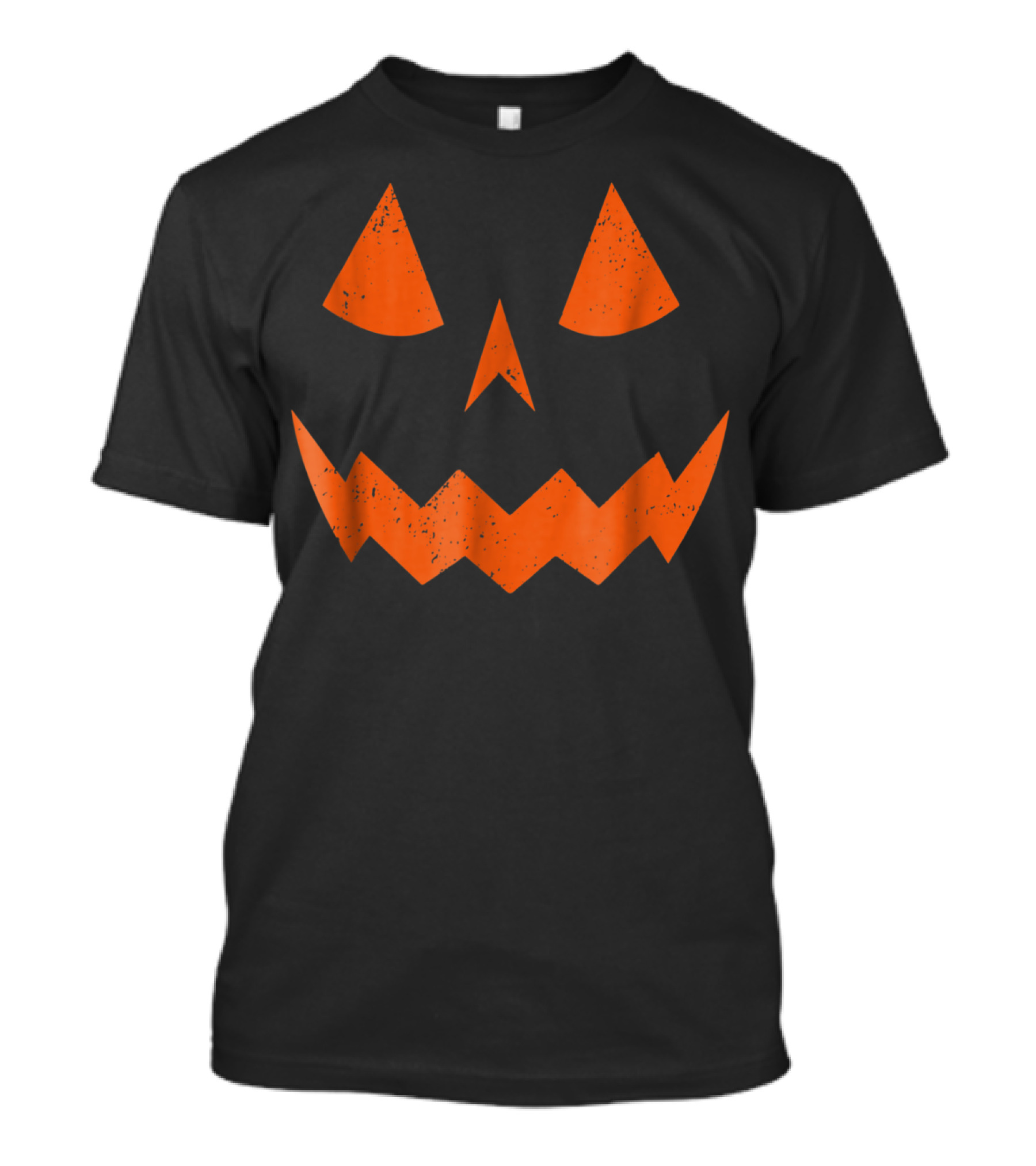 Halloween Vintage Pumpkin Face Jack-O'-Lantern Classic T-Shirt