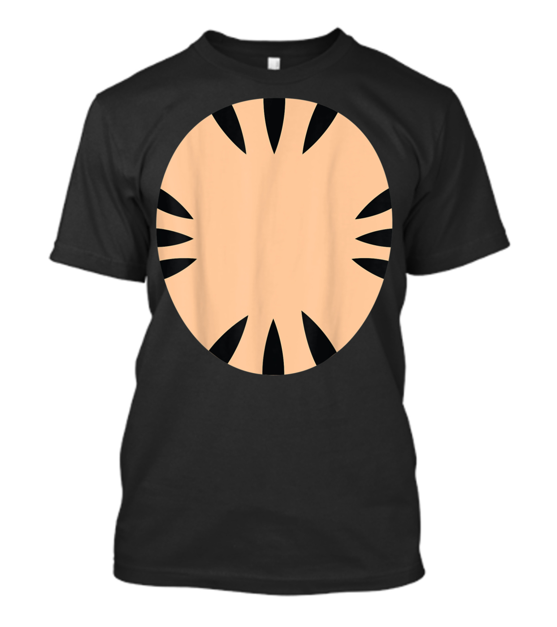 Halloween Tiger Belly T-Shirt