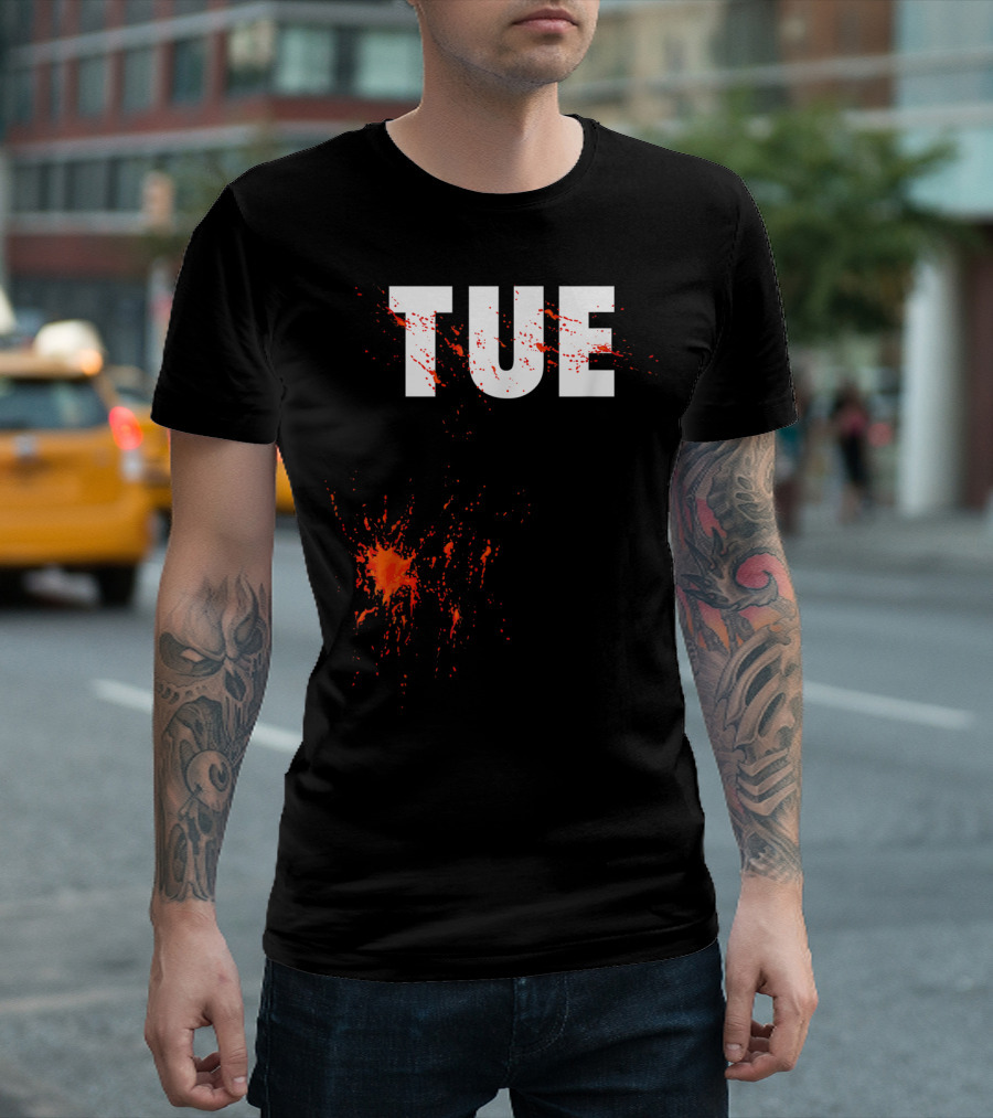 Halloween Tuesday TUE Bloody Group T-Shirt