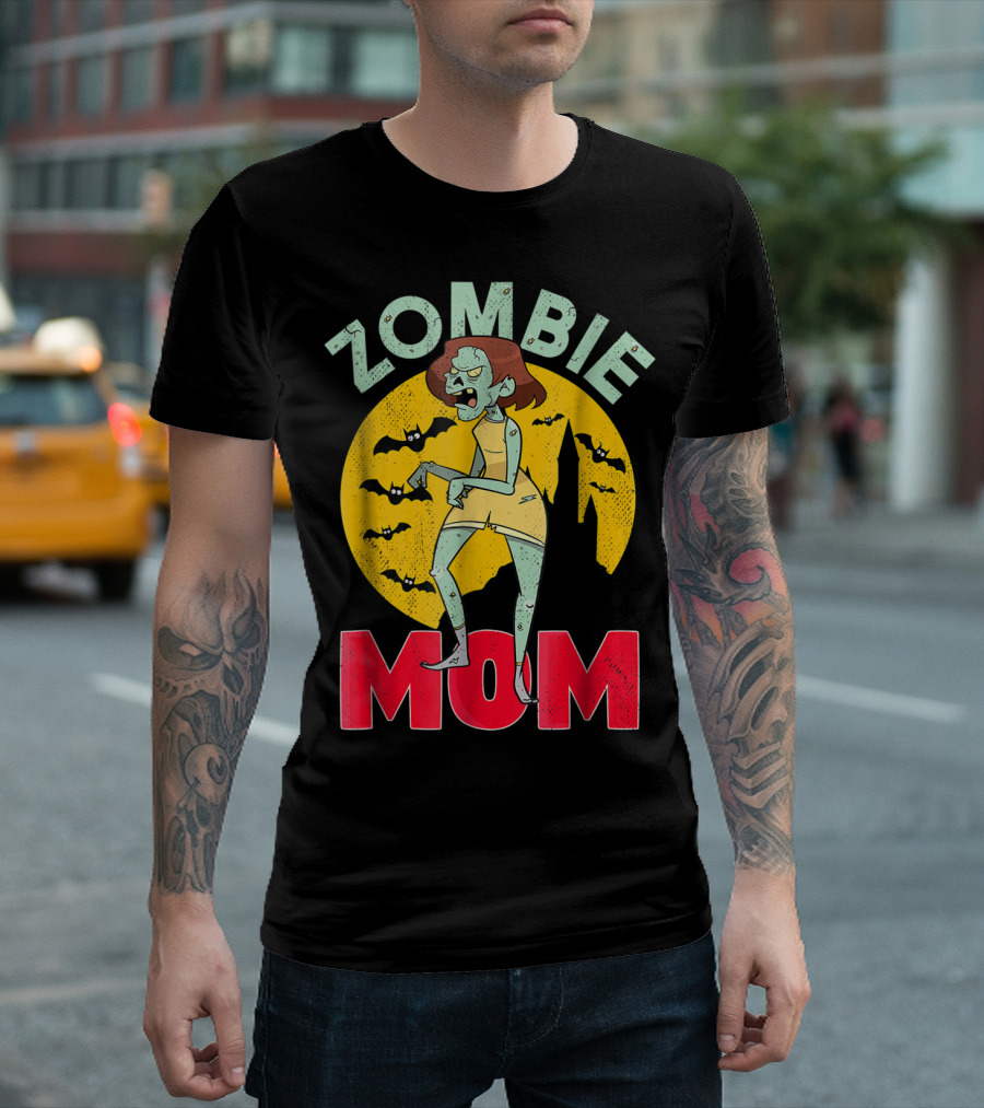 ZOMBIE MOM Halloween T-Shirt