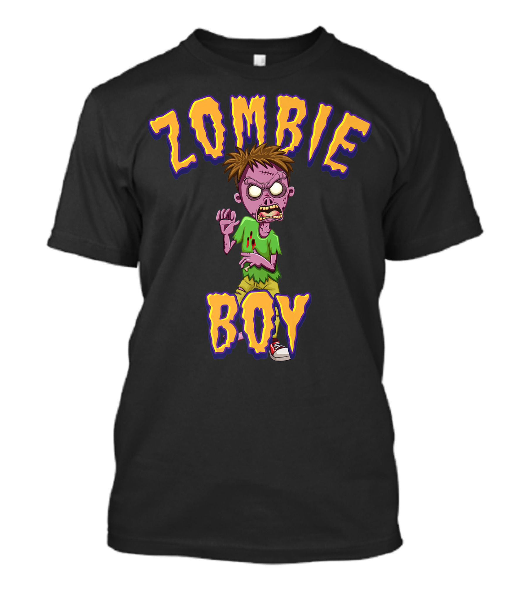 Halloween Zombie Boy Kid Child Rigor T-Shirt