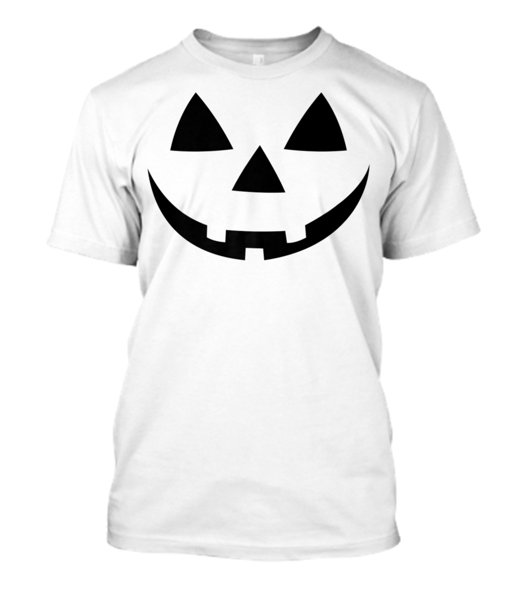 Happy Smiling Halloween Jackolantern Face T-Shirt