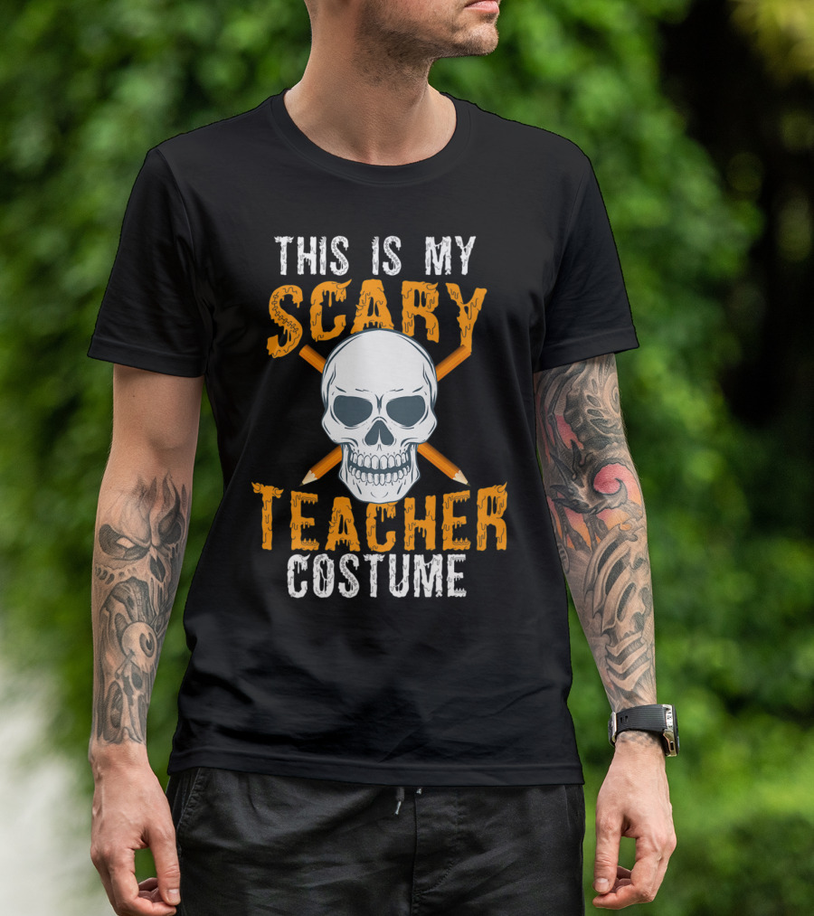 This Is My Scary Teacher Costume T-Shirt