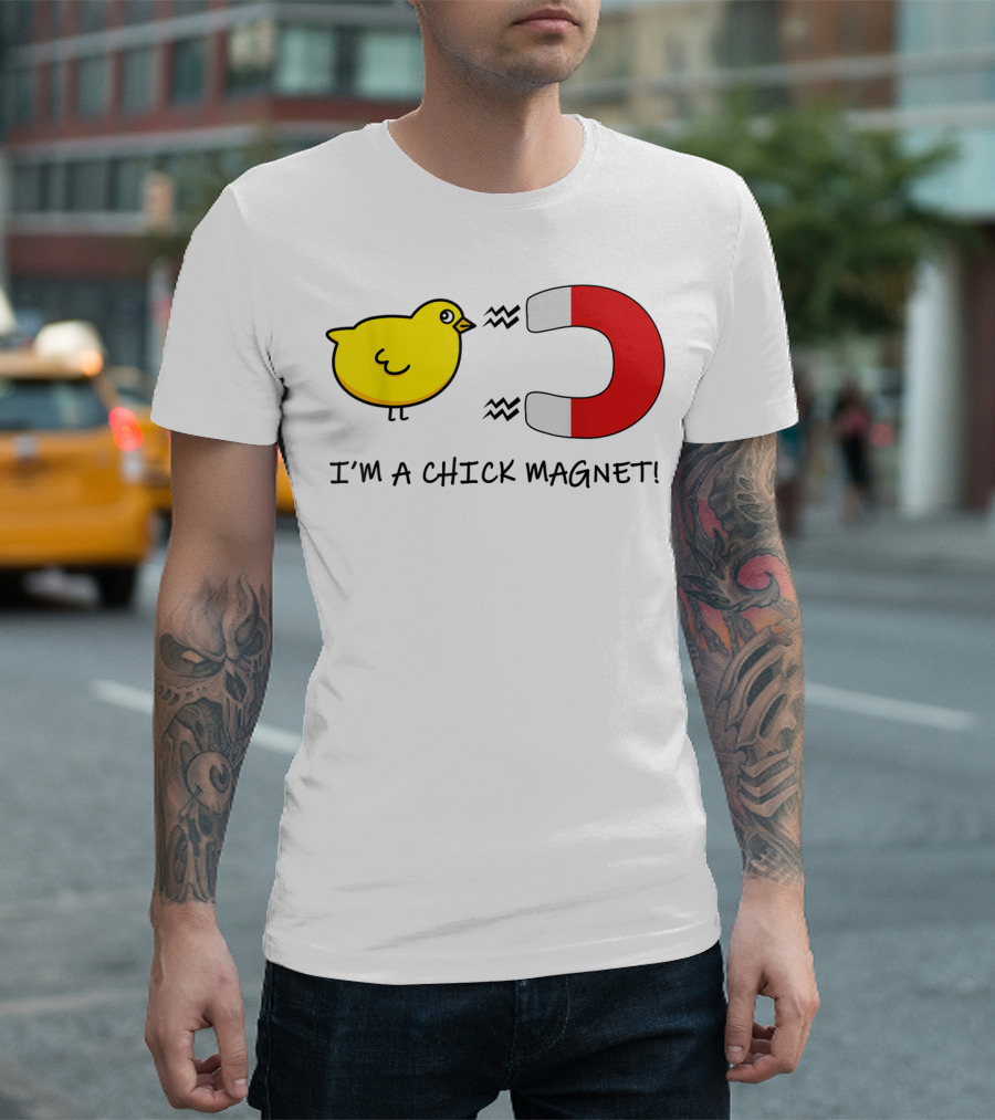 I'm A Chick Magnet Halloween Costume October Magnet and Chick T-Shirt