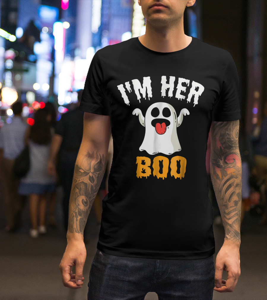 I'M HER BOO Halloween Ghost T-Shirt