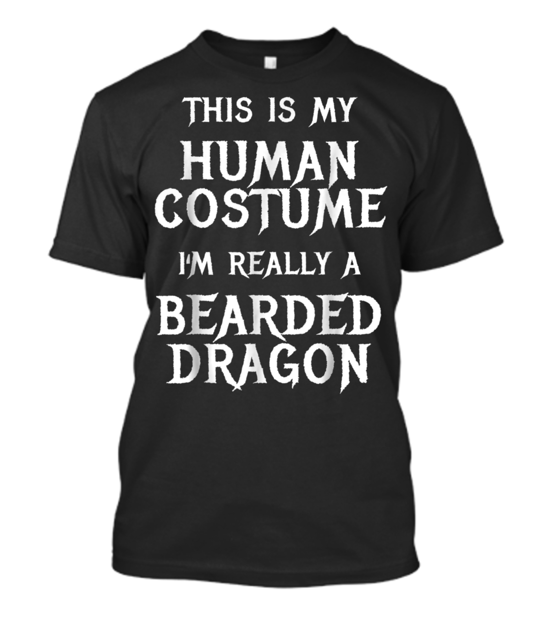 This Is My Human Costume I'm Really A Bearded Dragon T-Shirt