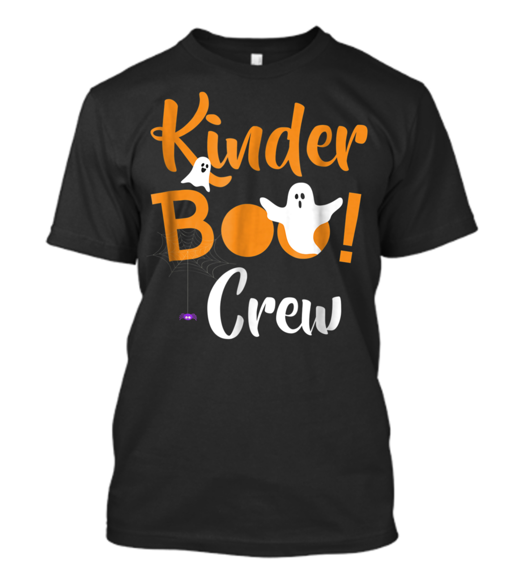 Kinder Boo Crew Halloween Kindergarten Ghosts T-Shirt