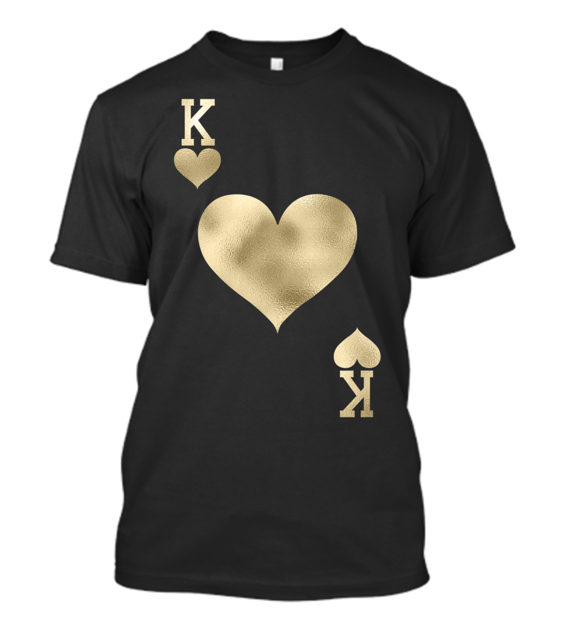 King Heart Playing Card Costume Halloween K1 T-Shirt