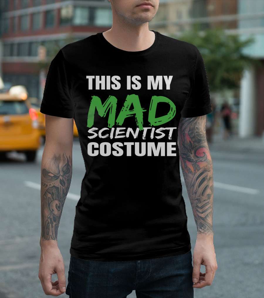 This Is My Mad Scientist Costume T-Shirt