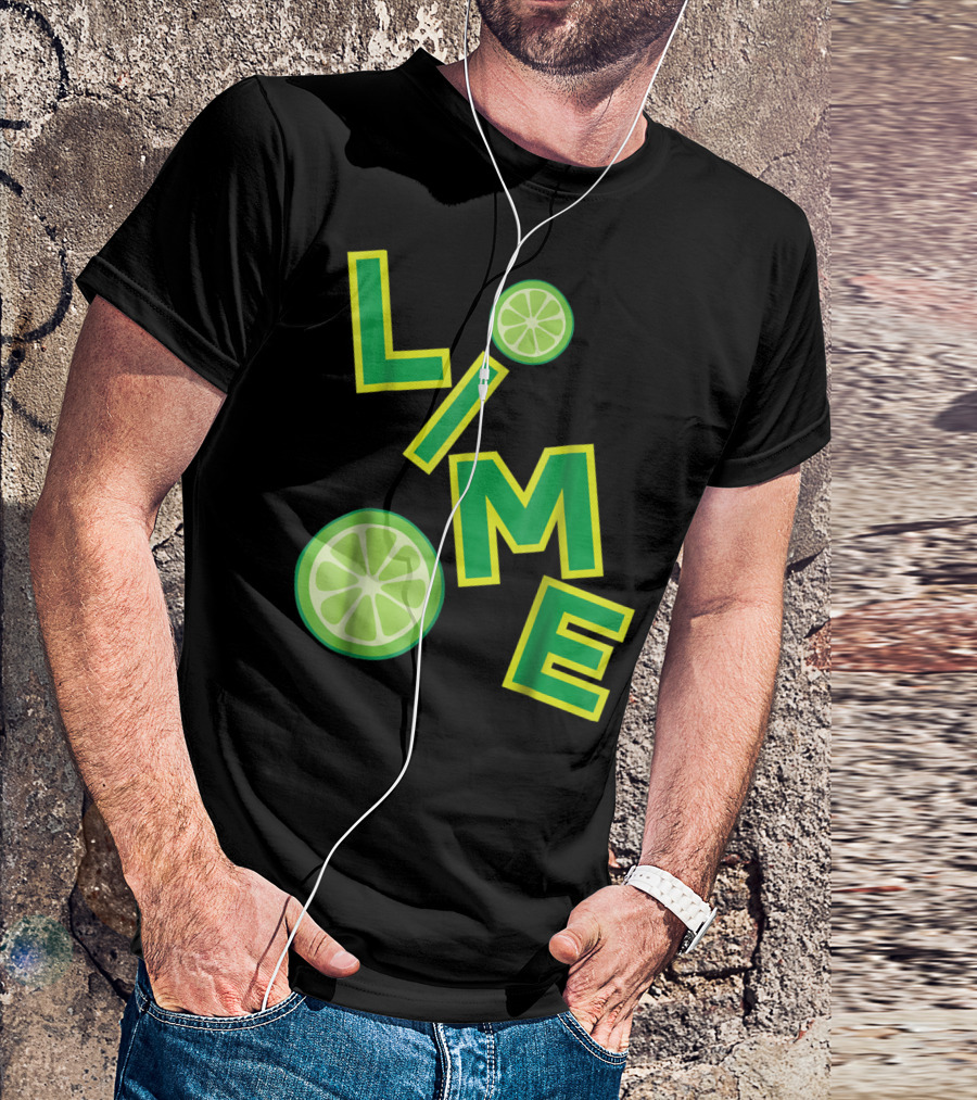 Lime Salt Tequila Costume Group Halloween Lime T-Shirt
