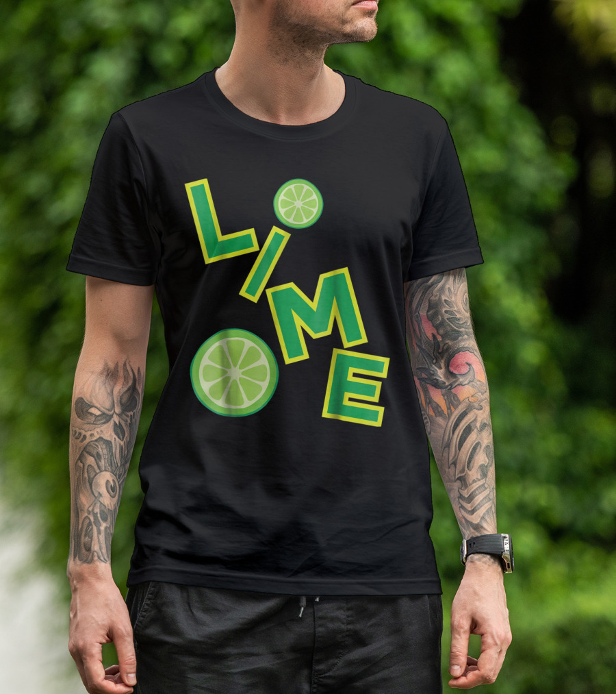 Lime Salt Tequila Costume Group Halloween Lime T-Shirt