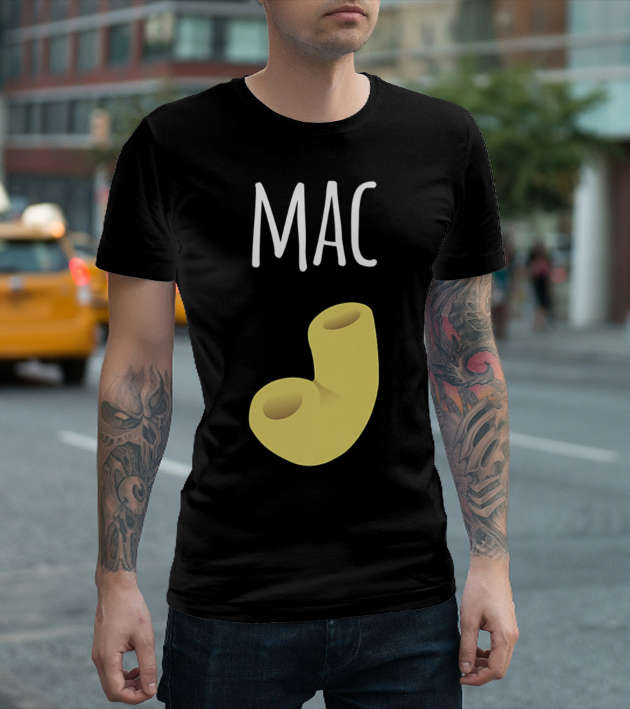 Mac And Cheese Family Halloween Macaroni Noodle T-Shirt