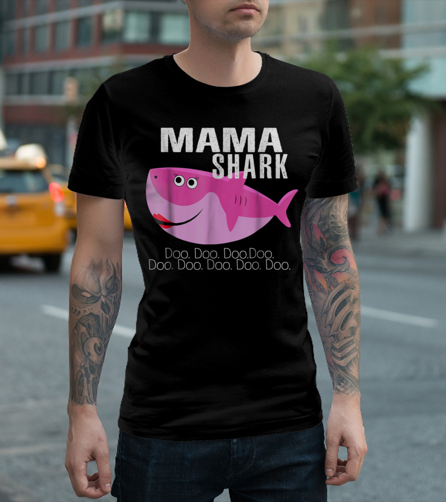 Mama Shark Doo Doo DooDoo T-Shirt