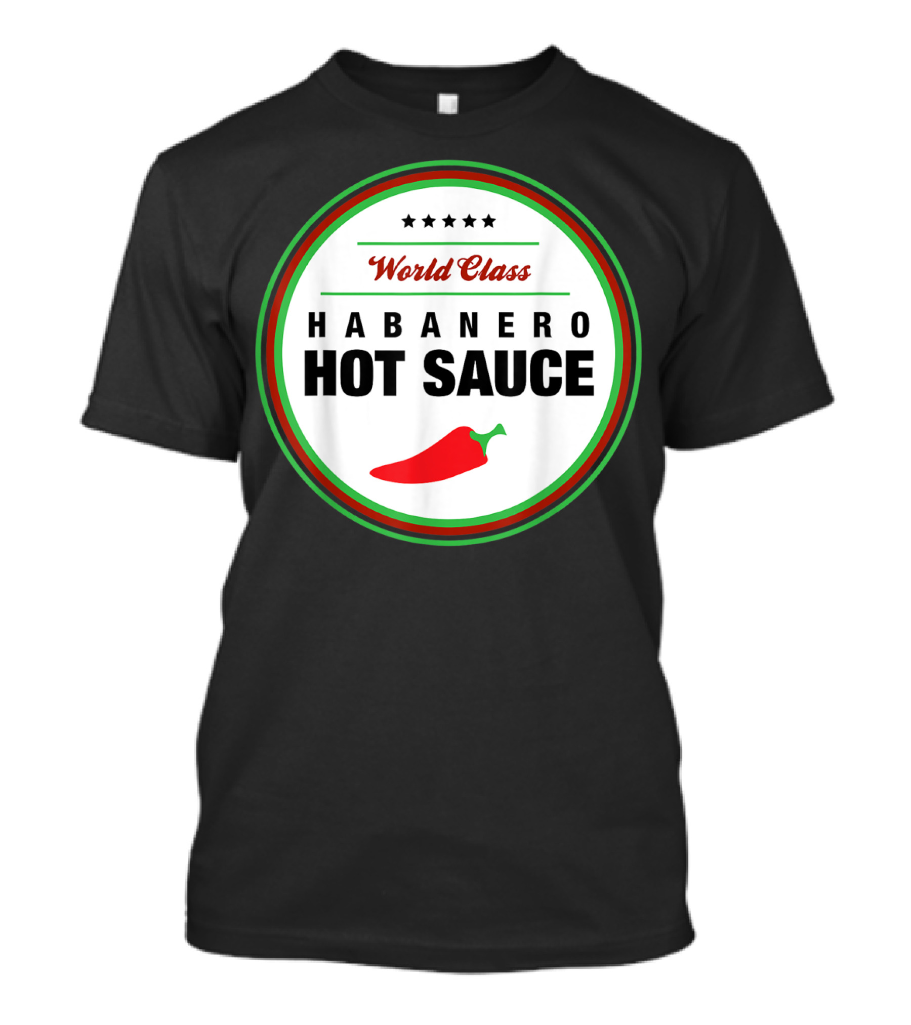 World Class Habanero Hot Sauce Matching Group Halloween Costume T-Shirt