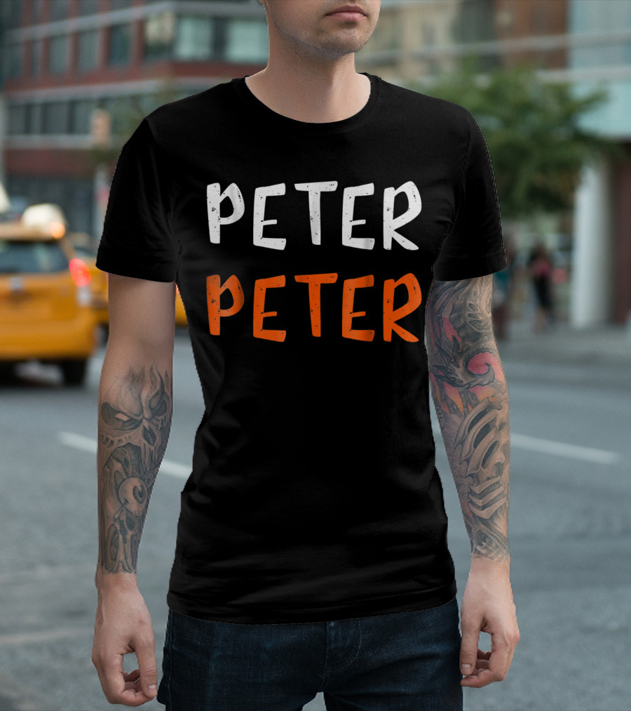 Peter Peter Pumpkin Eater Halloween Mens T-Shirt