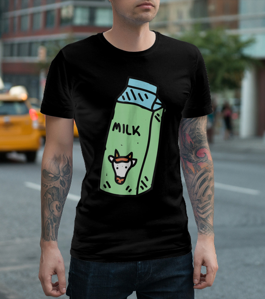 Milk Carton Cow T-Shirt