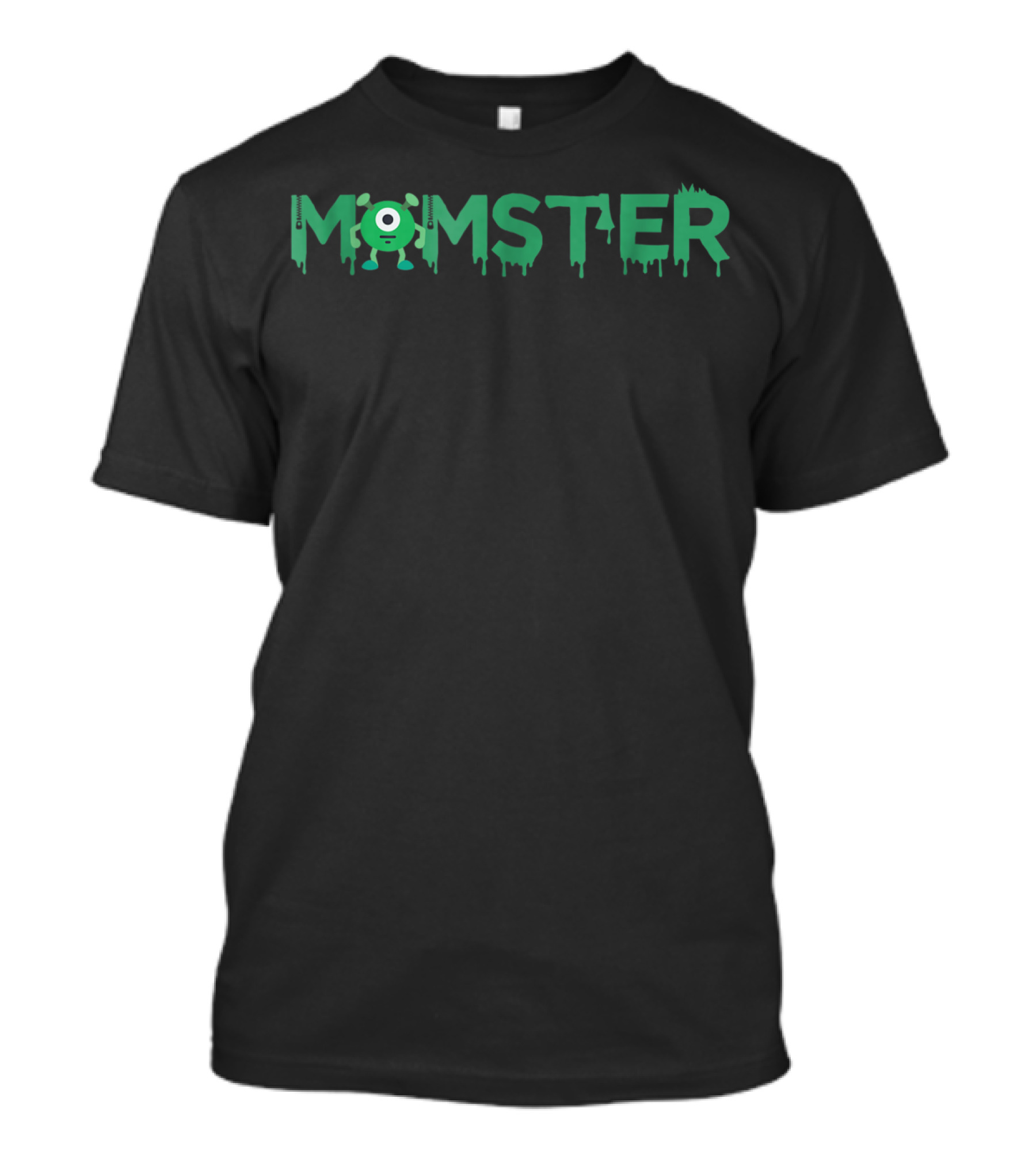 Momster Funny Monster With Green Monster Eye T-Shirt