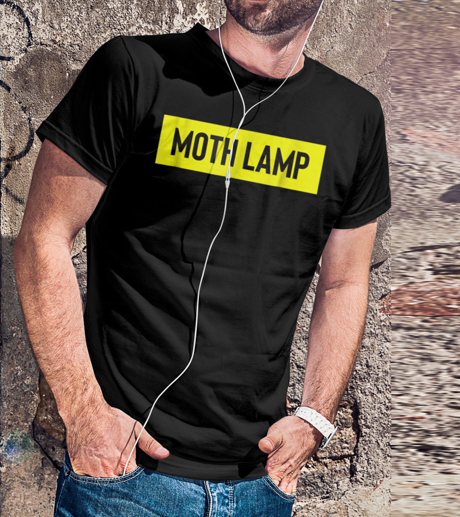 Moth Lamp Funny Sarcastic Humor Meme T-Shirt
