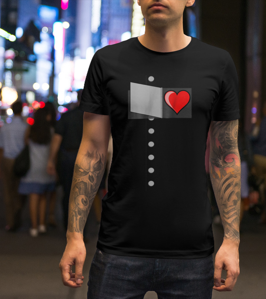 Oz Halloween Tinman Heart Costume T-Shirt