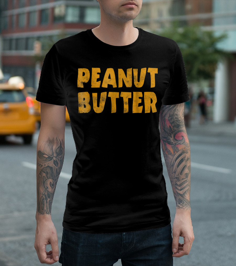 PEANUT BUTTER Fun Retro T-Shirt