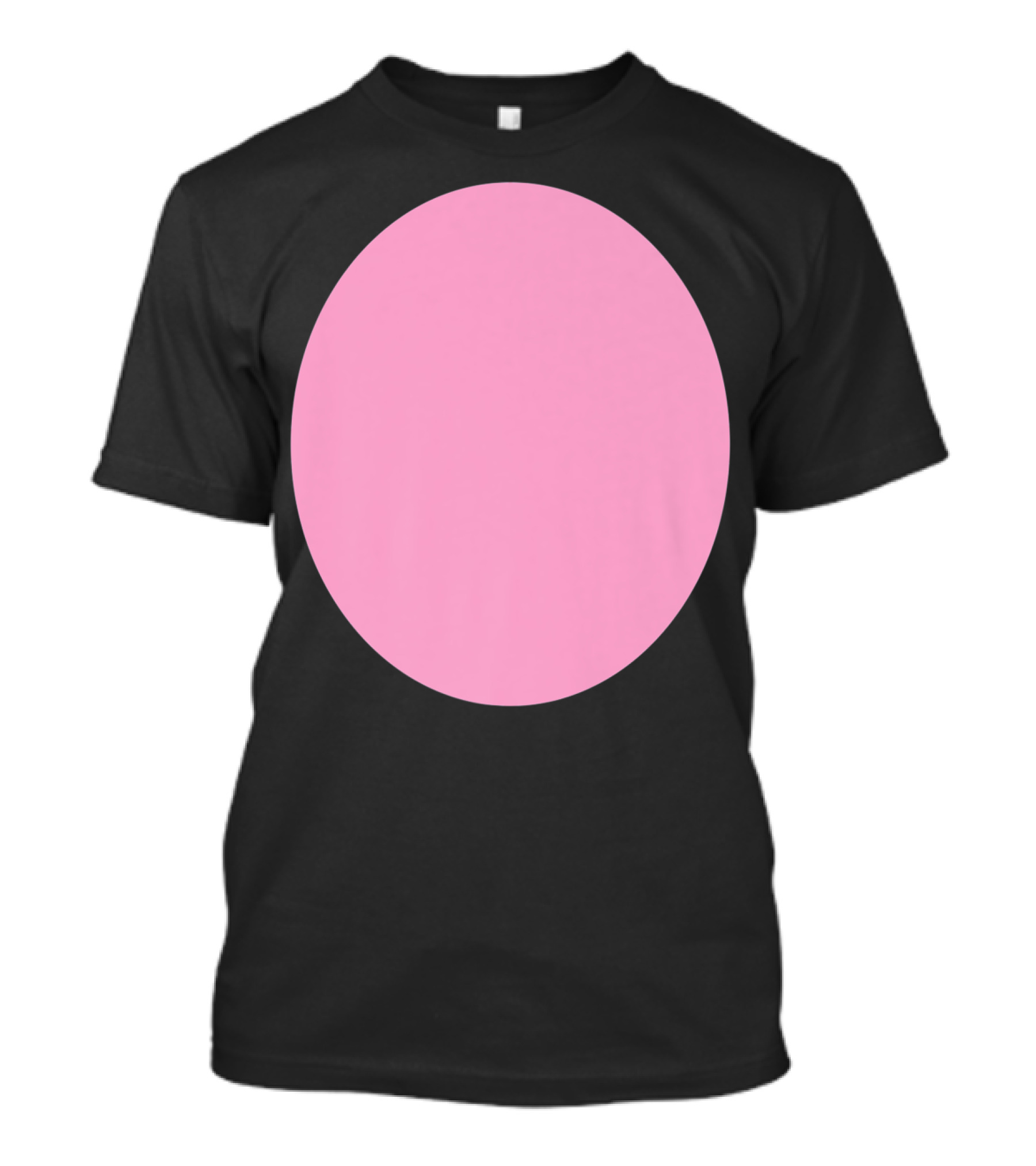 Halloween Funny Pink Pig Belly Costume T-Shirt