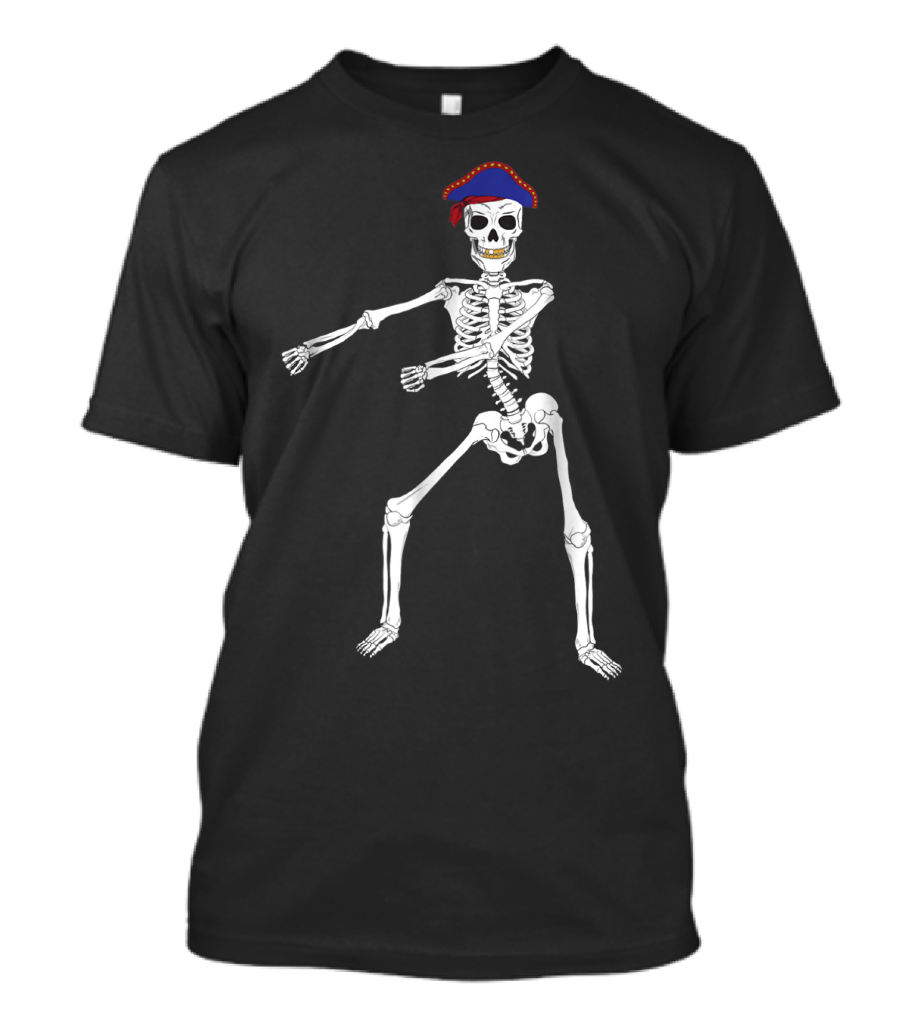 Pirate Skeleton Dance Costume Extravaganza T-Shirt