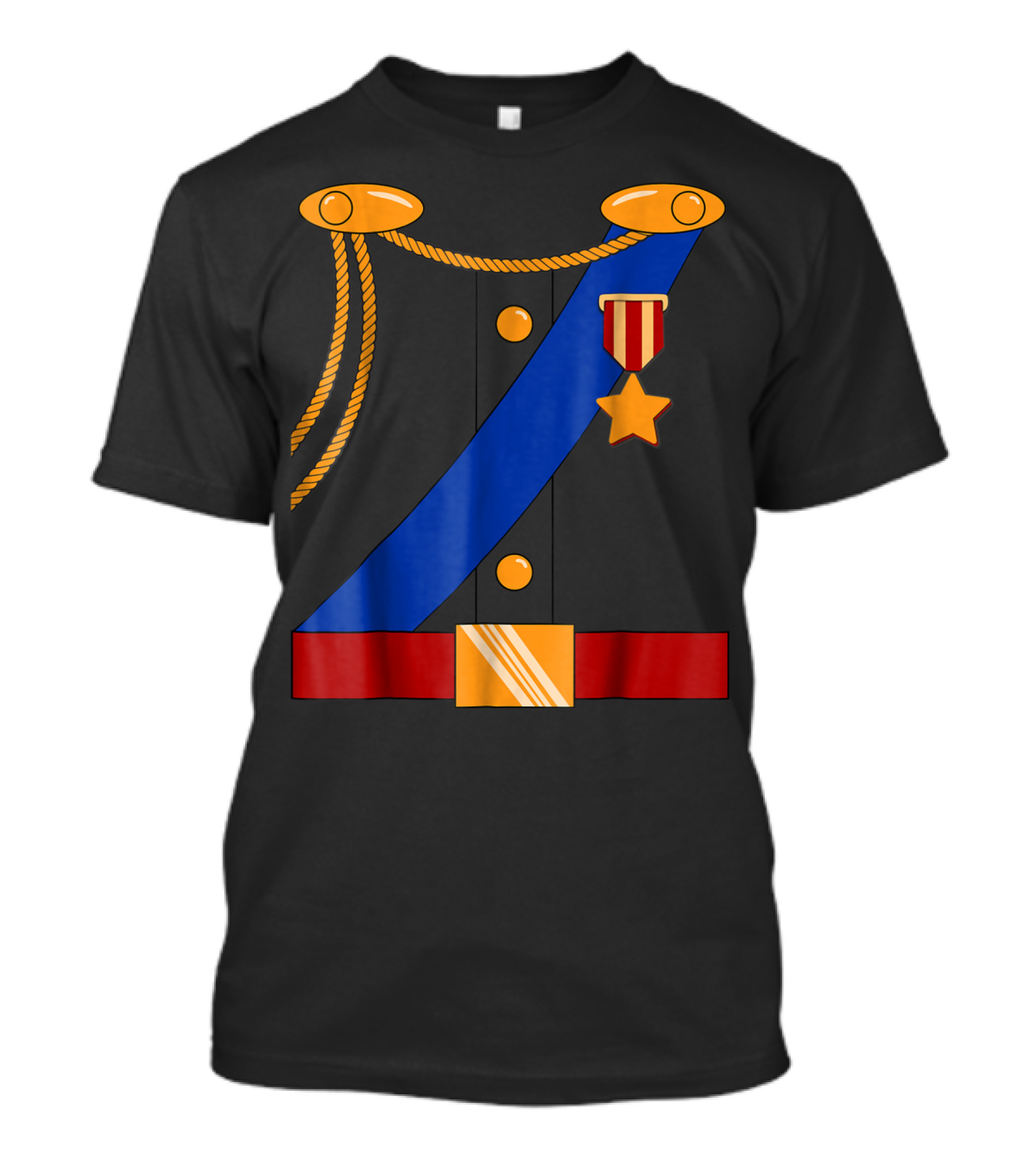 Prince Charming Royalty Costume Medal Funny Halloween T-Shirt
